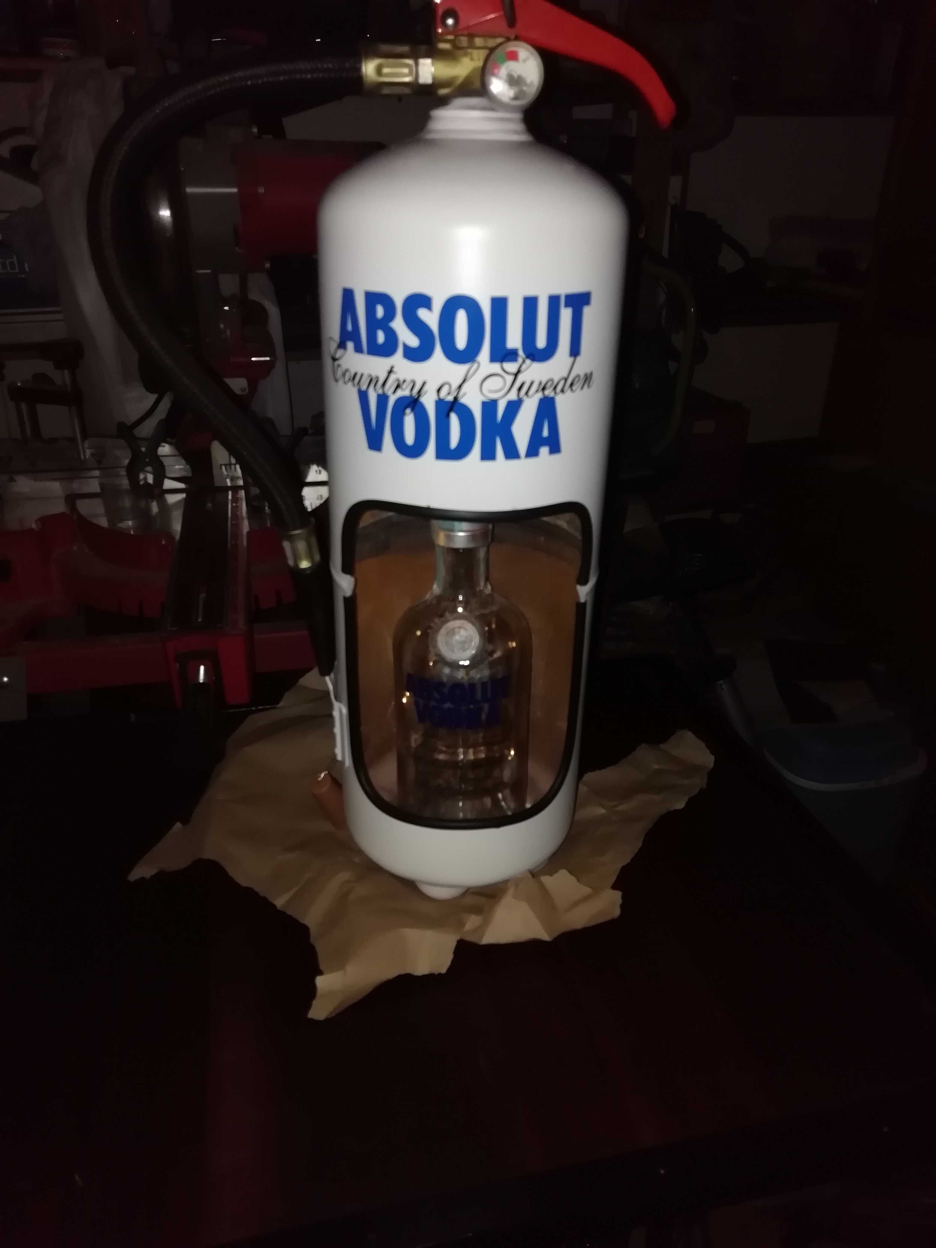 Expositor extintor Absolut Vodka