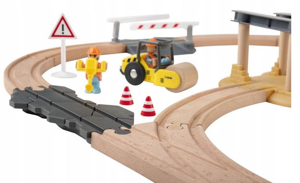 Дерев'яна залізниця Будова