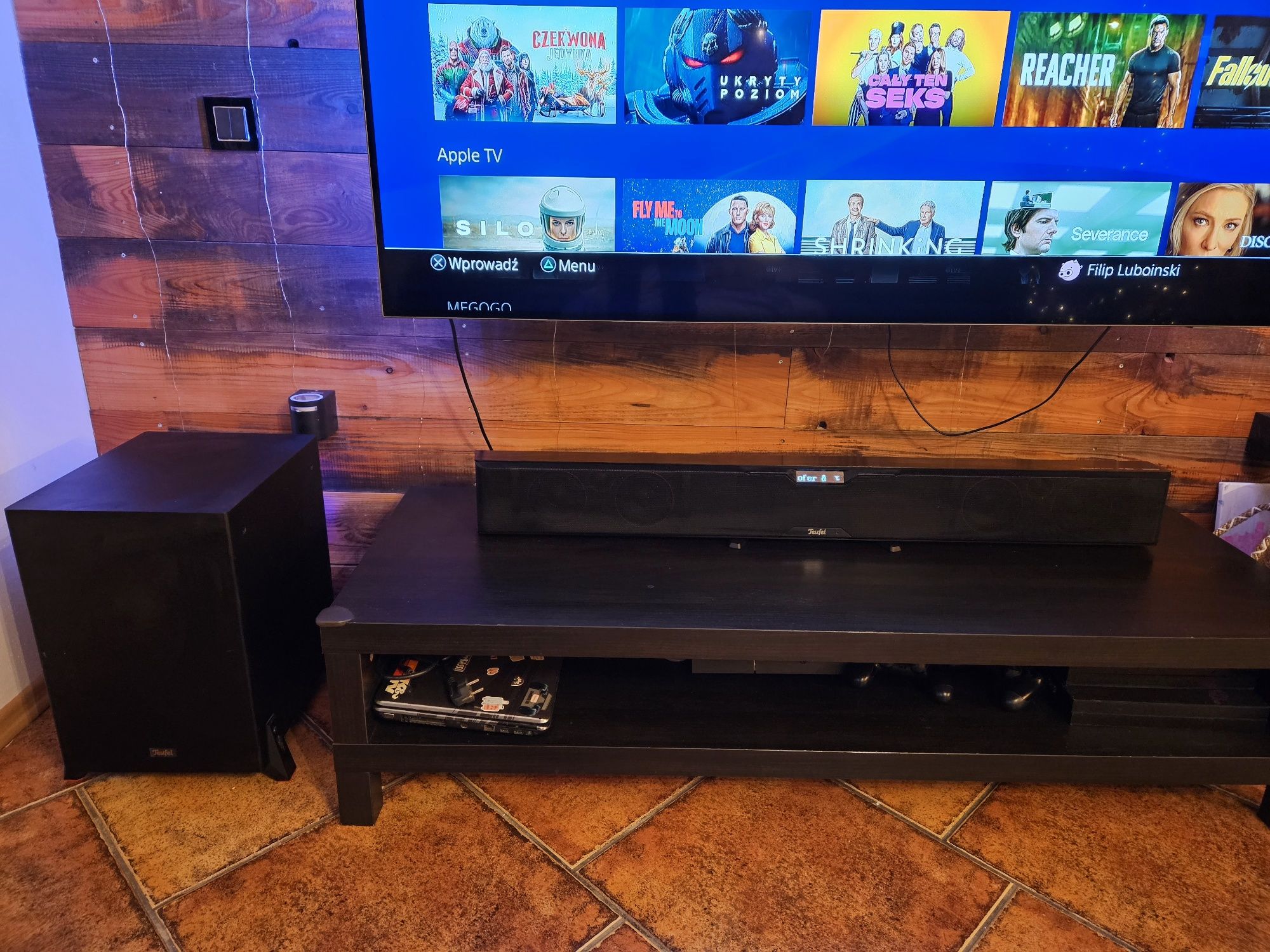 Soundbar TEUFEL Cinebar Pro Surround 4.1 + Subwoofer T 10 !Mega Mocny