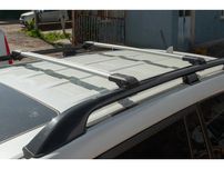 Peugeot Traveller 2017- рр. Поперечены на рейлінги під ключ 2 шт Сірий