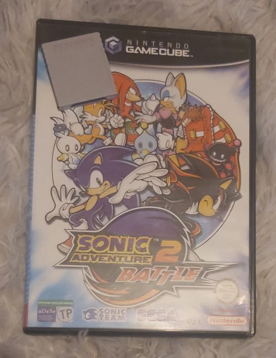 Game Cube Sonic Adventure 2+Cartão de Memória.