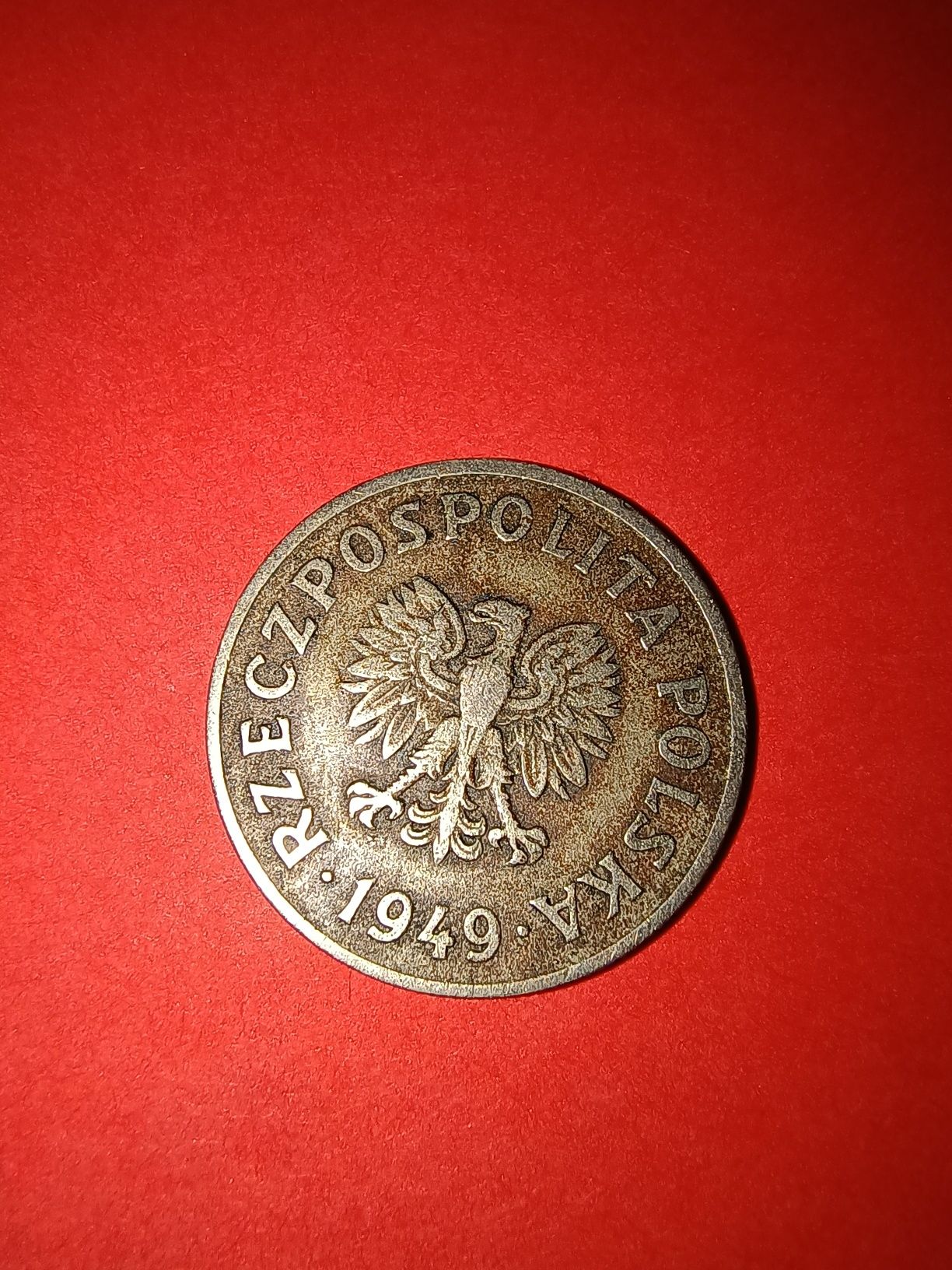 Moneta 50 groszy unikat rok 1949 okazja