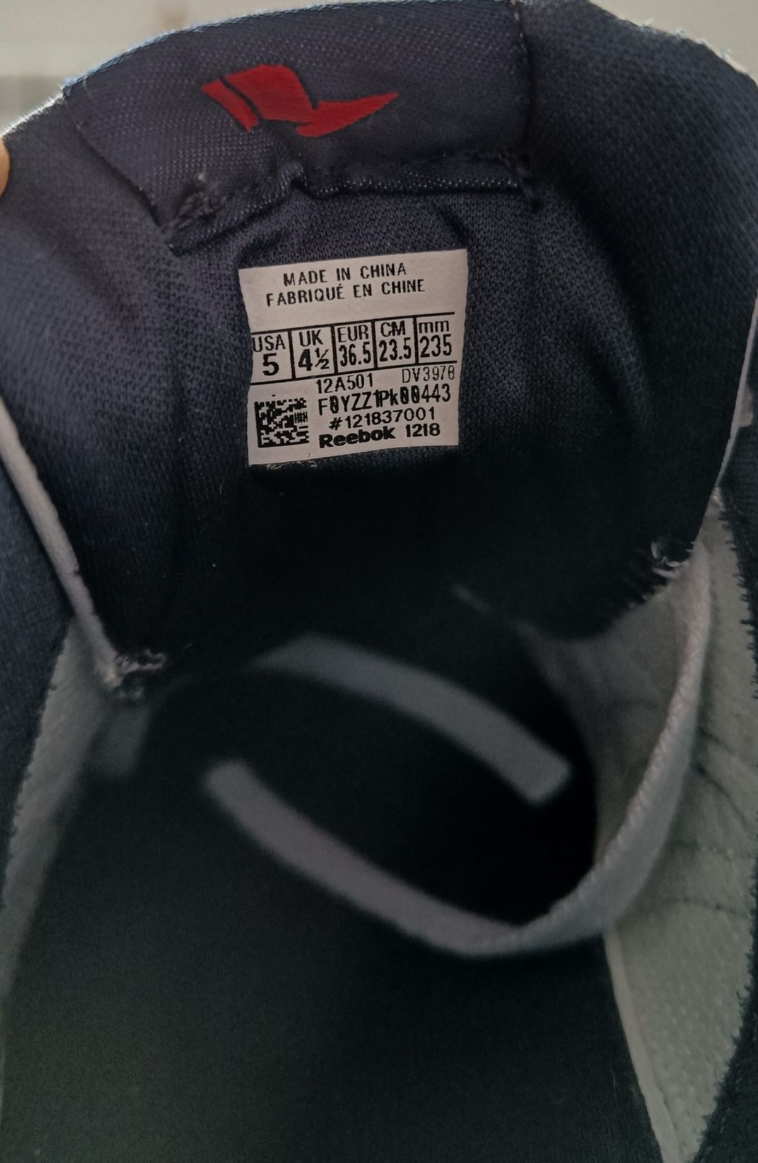 Buty Reebok 36.5