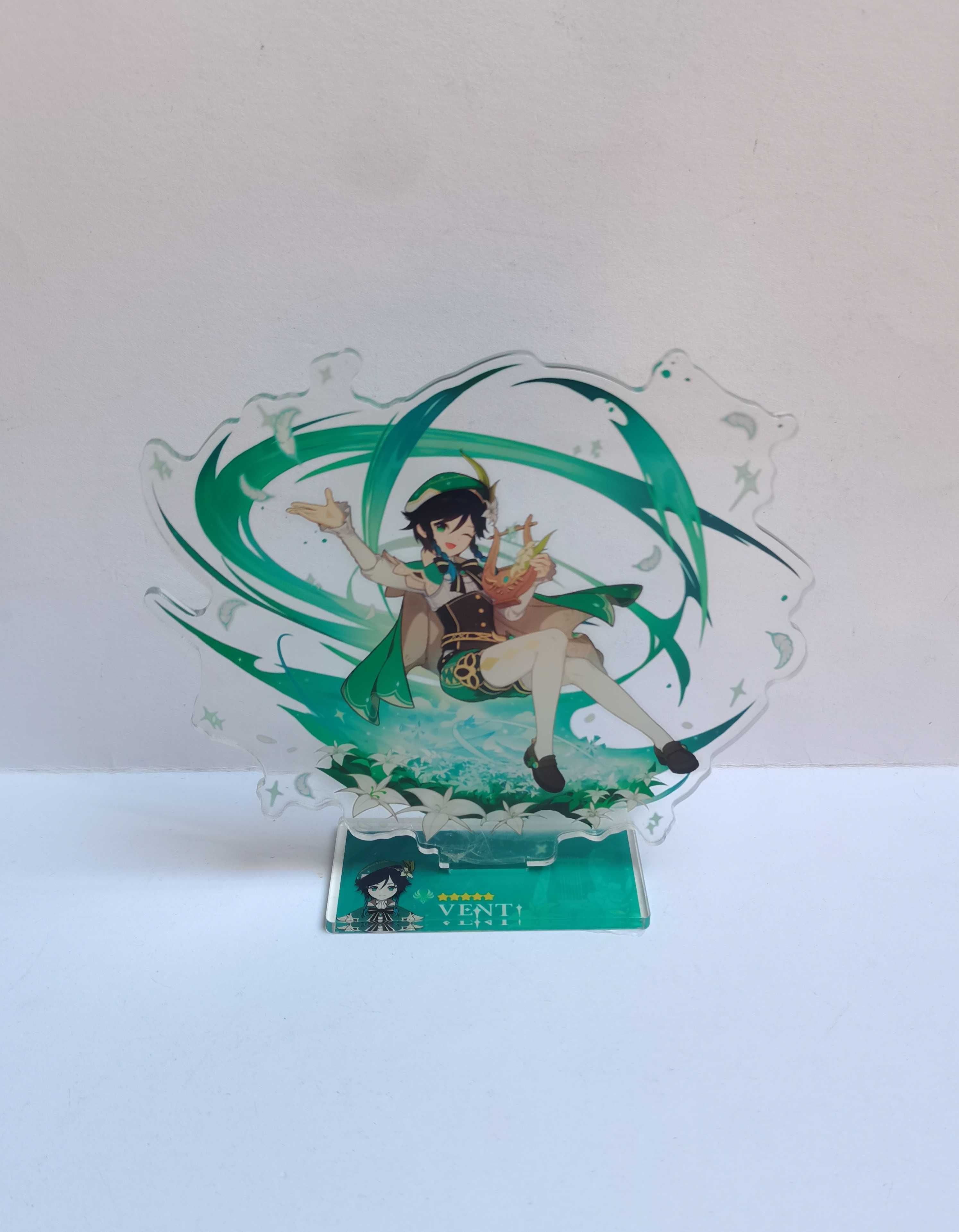 Venti (gra anime Genshin Impact) - akrylowa figurka z podstawką