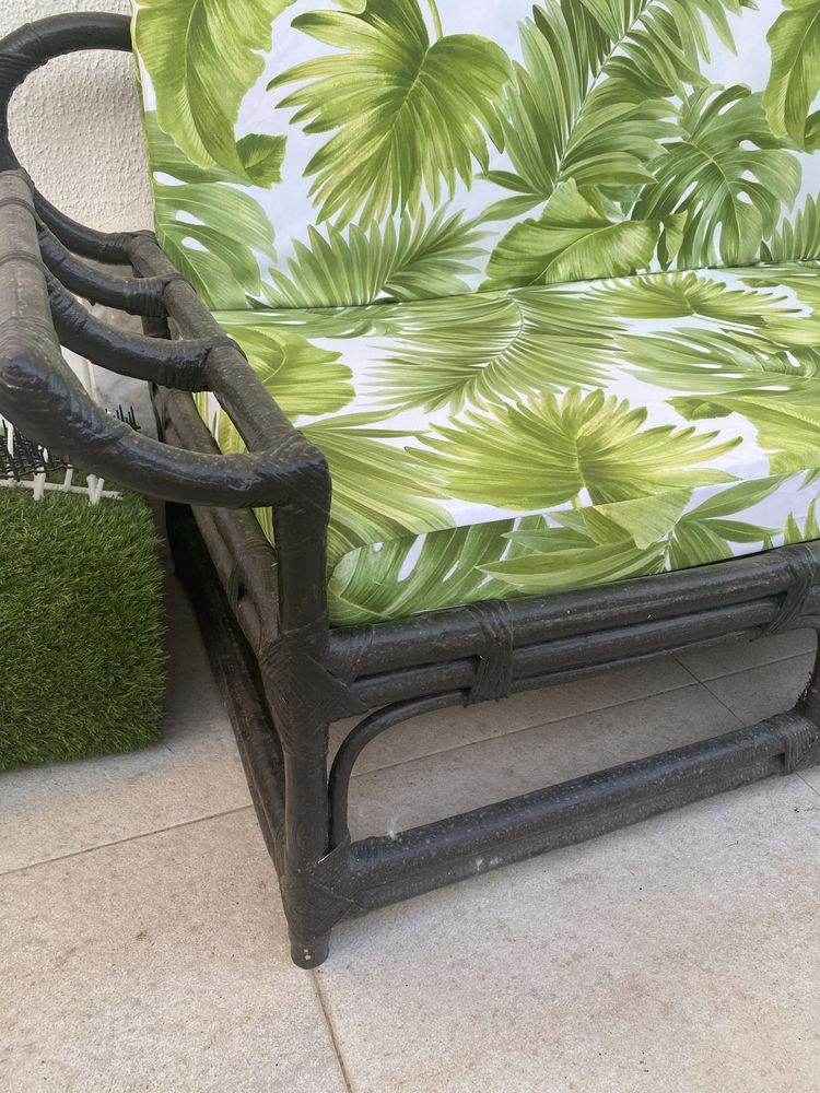 Sofa de jardim em verga