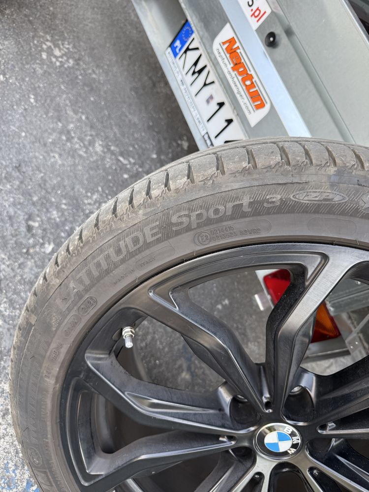 Koła felgi czarne BMW X3 20” letnie