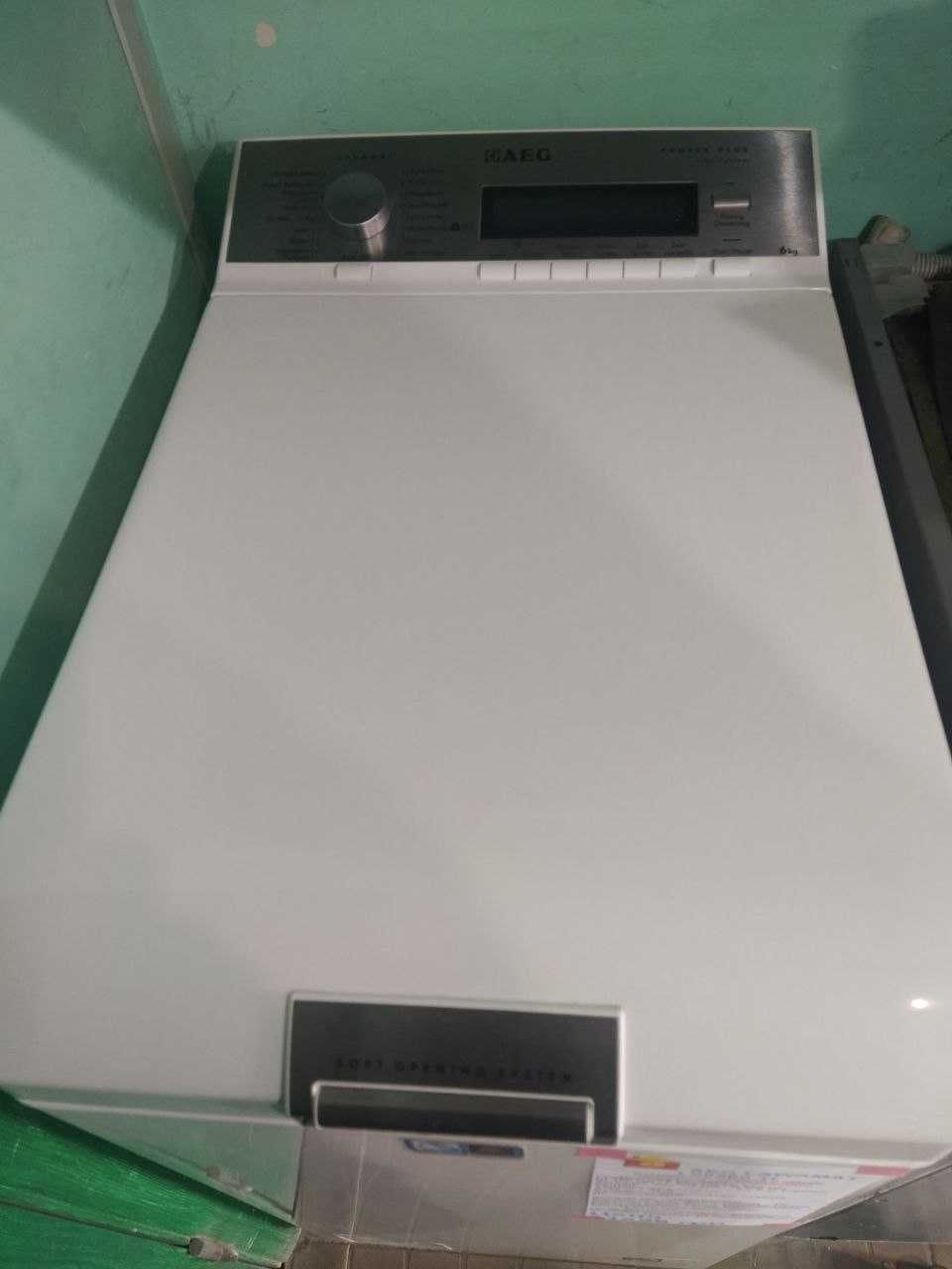 Пральна машина з верт. завант. AEG L86560TL, 6кг, 1500об, у відм стані