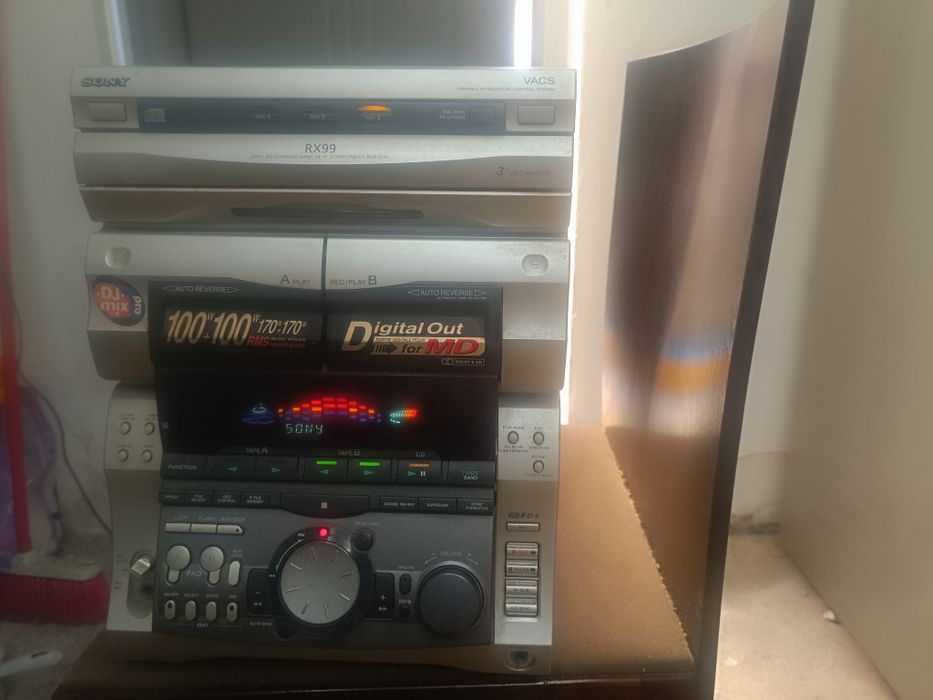 Aparelhagem Sonny com comando 3dvd