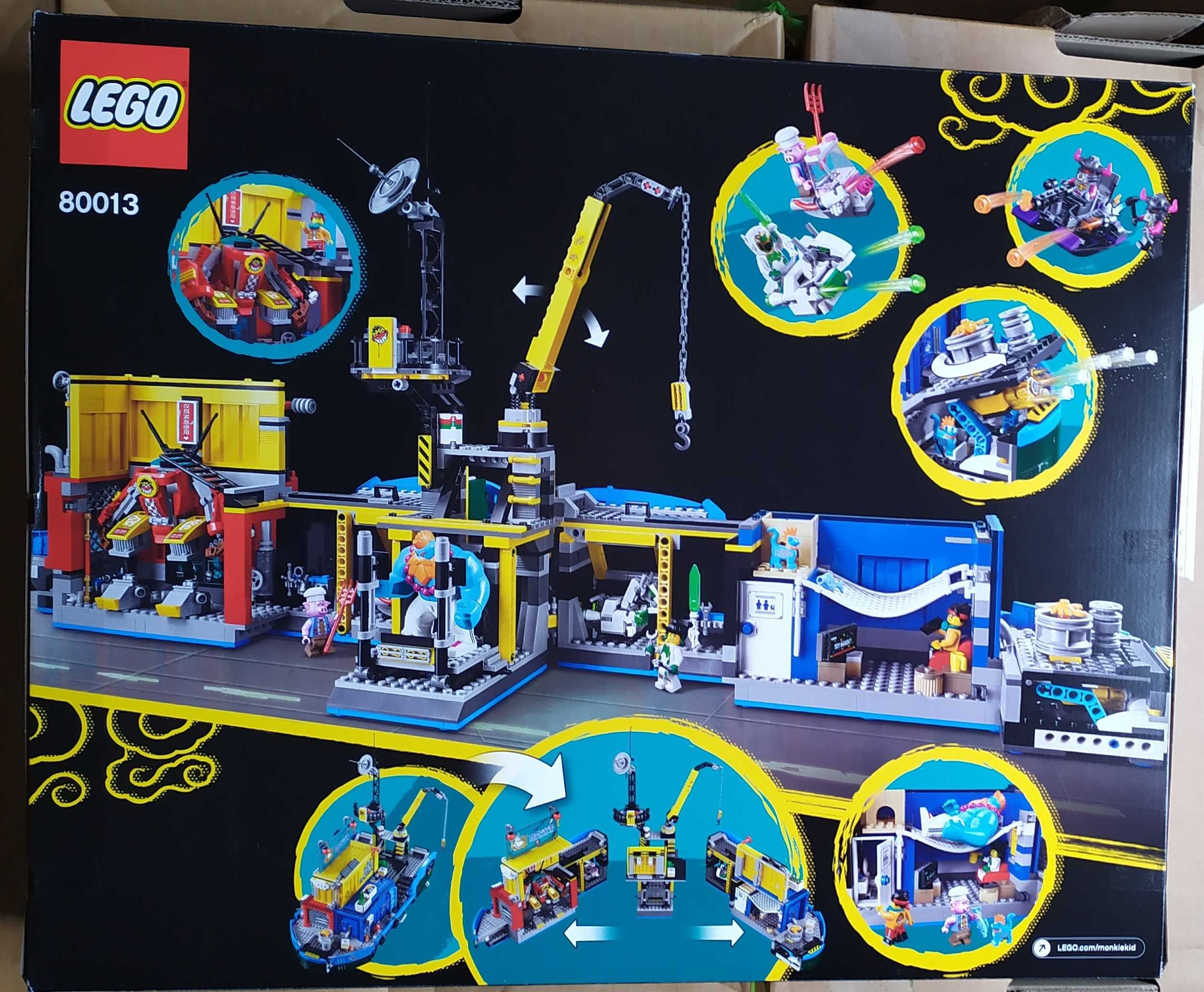 LEGO 80013 Monkie Kid - Tajne dowództwo ekipy Monkie Kida