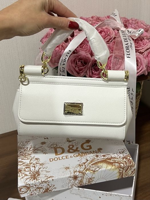 Сумка під Dolce Gabbana Sicily біла