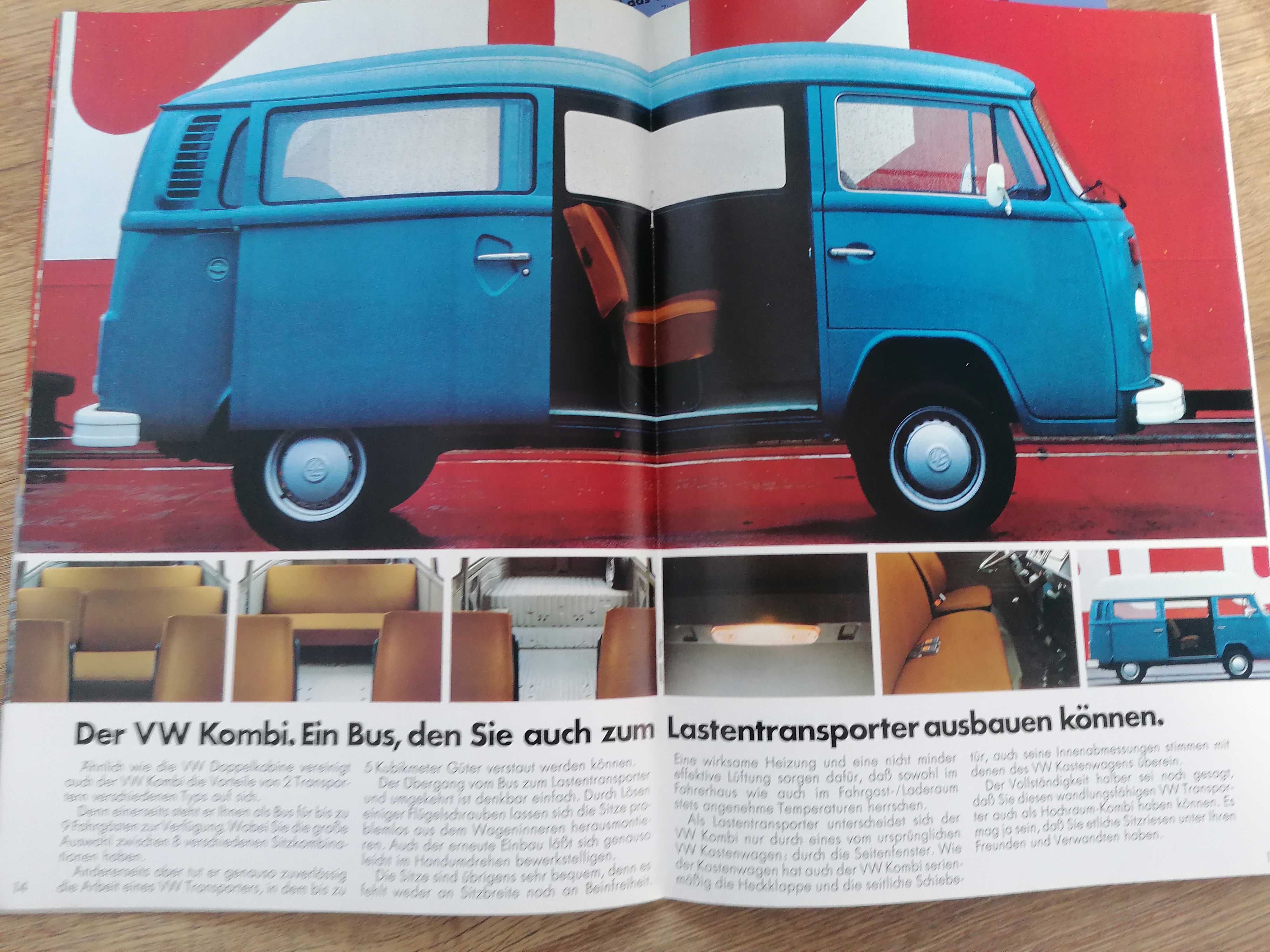 Prospekt VW Transporter T2