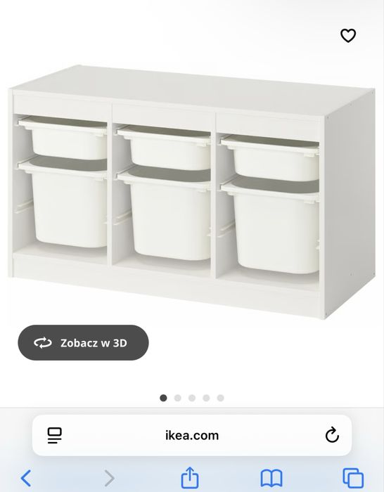 Regal trofest ikei bez pojemnikow