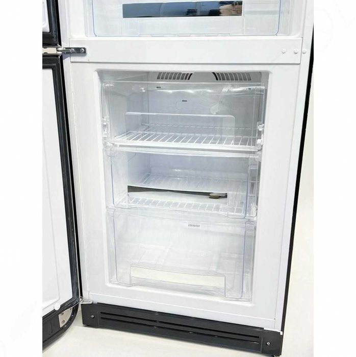 Холодильник SMEG / СМЕГ FAB32LNEN1, ретро, 2-кам. чорний