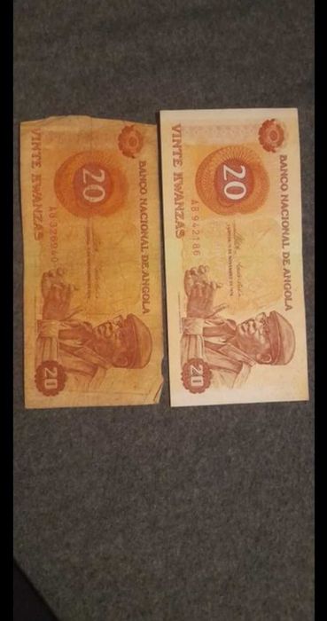 Notas do mundo antigas