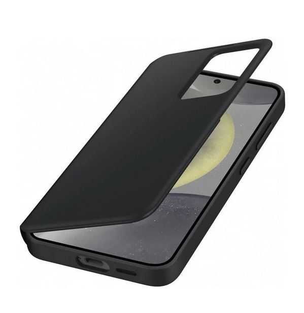 Capa Smart View Wallet Samsung Galaxy S24 preta (NOVA)