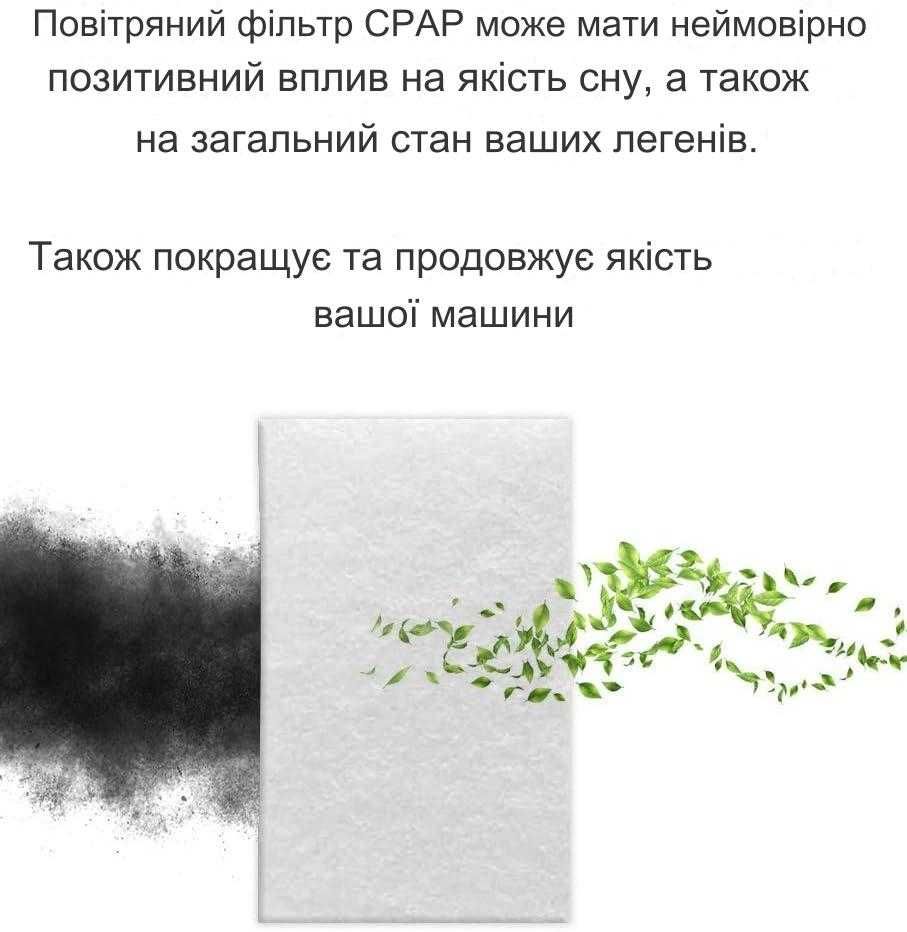 Фільтр сипап аппарата ResMed AirSense S10/S9 Hypo Гіпоалерген фильтр