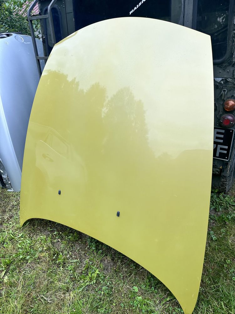 Maska BMW Z4 E85 e86 Lift 2 zamki Phoenix Yellow Gelb kolor igła