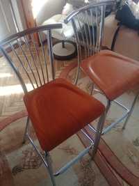 Dwa SUPER krzesła barowe (wysokie)