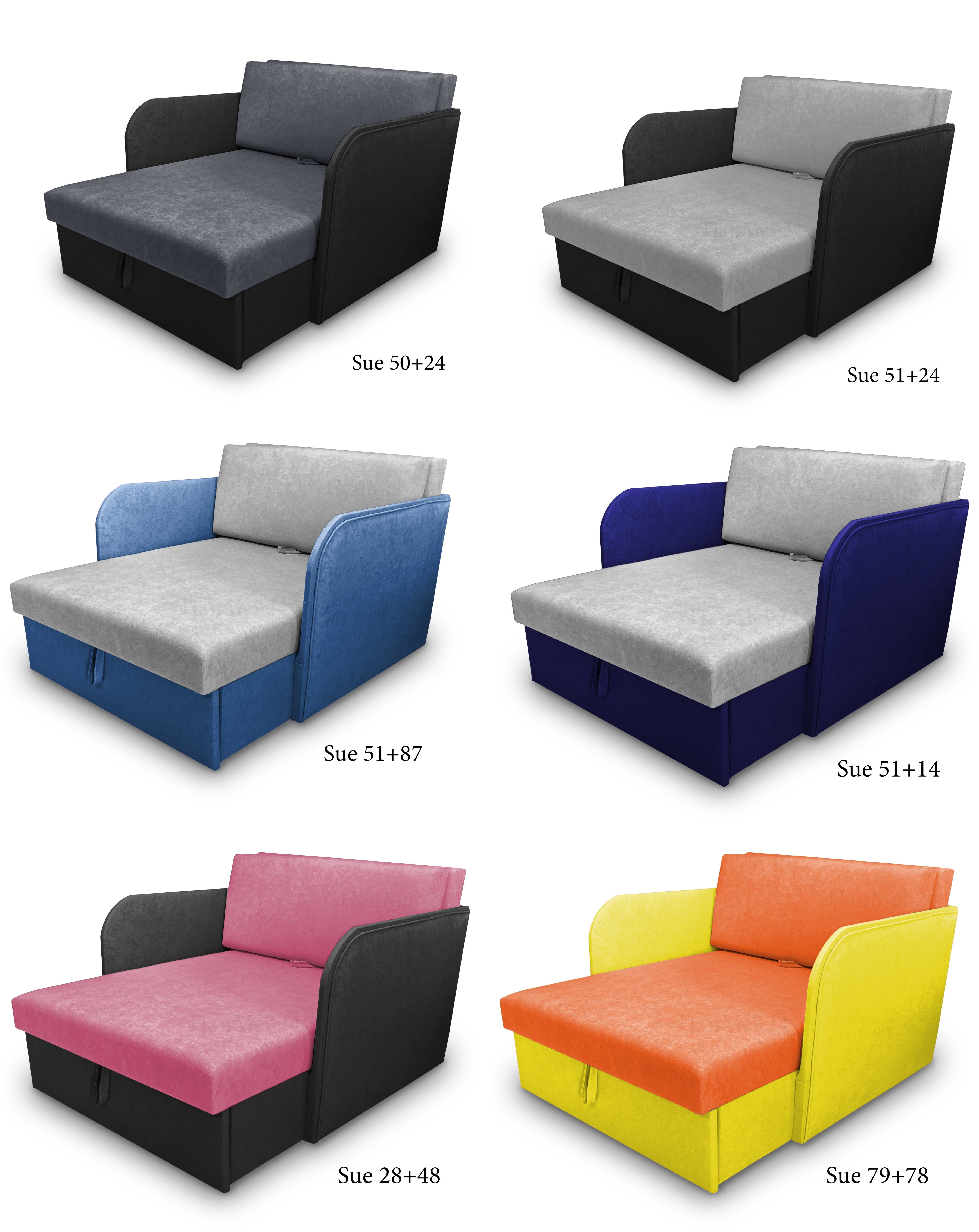 Łóżko rozkładane Kubuś Amerykanka Fotel Sofa 3BOK