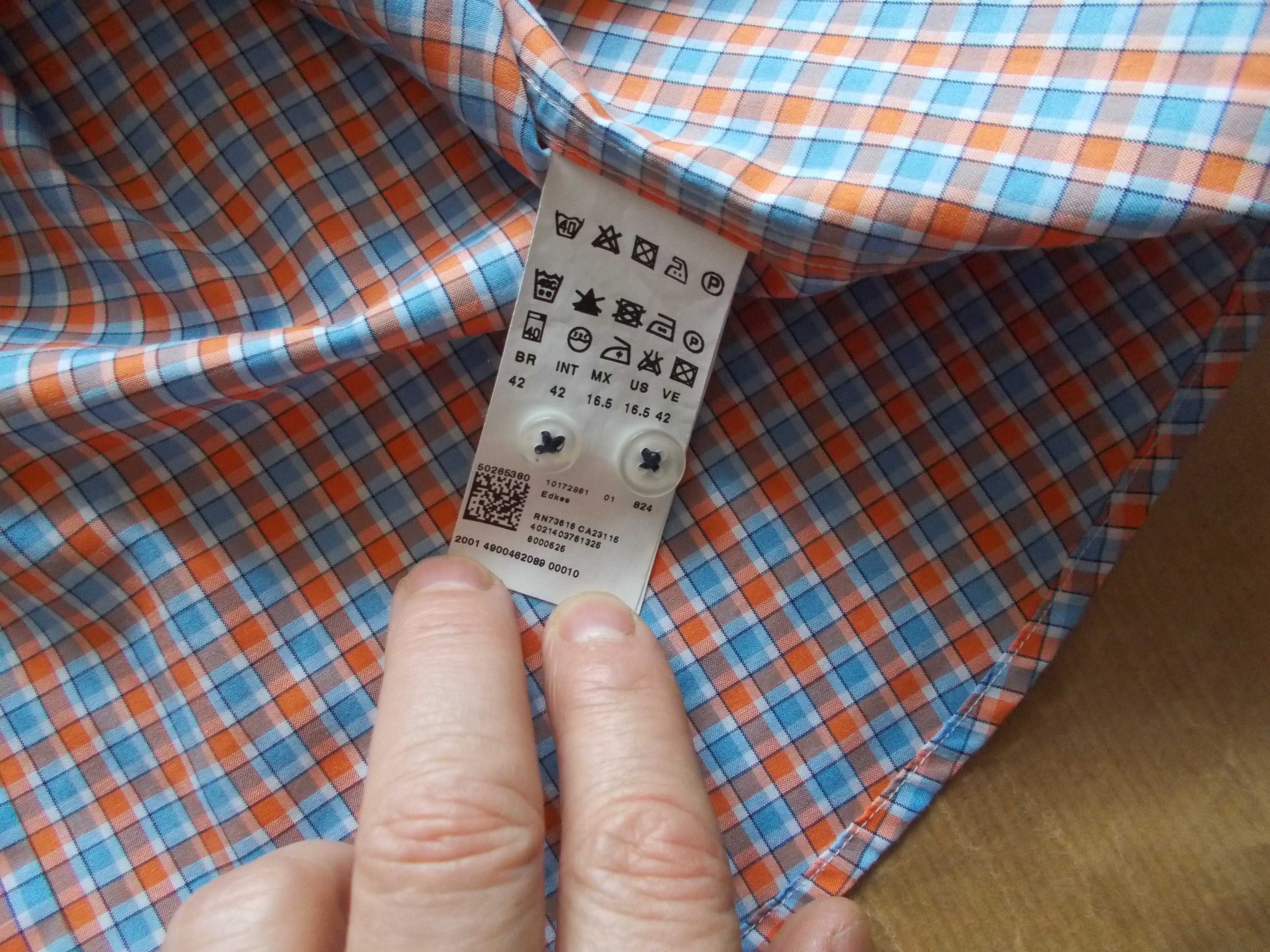 XL- HUGO BOSS Premium KOSZULA MĘSKA XL 42,5 cm Niemcy