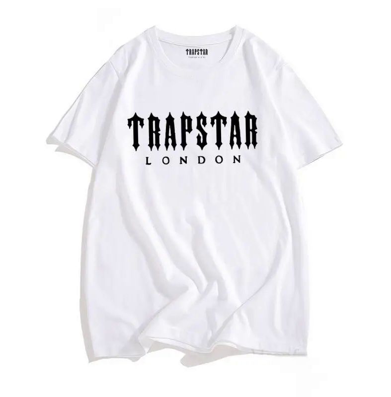 Футболка Trapstar London  Трепстар Тэпстар чорна і біла