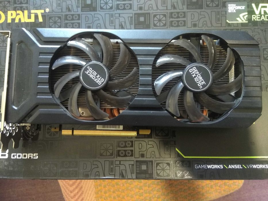 GeForce GTX 1070Ti 8GB Palit