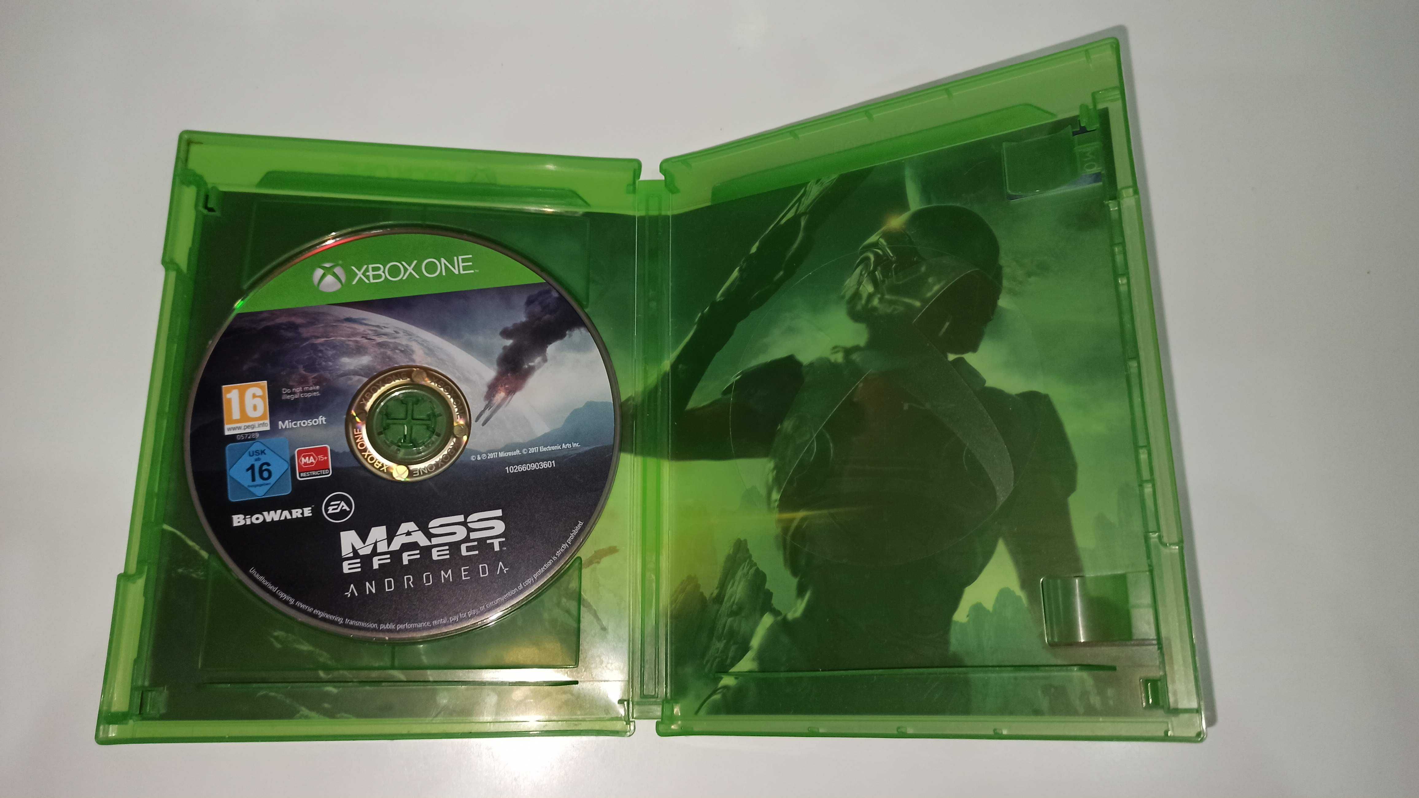 xbox one MASS EFFECT ANDROMEDA rpg SF w klimatach kosmosu