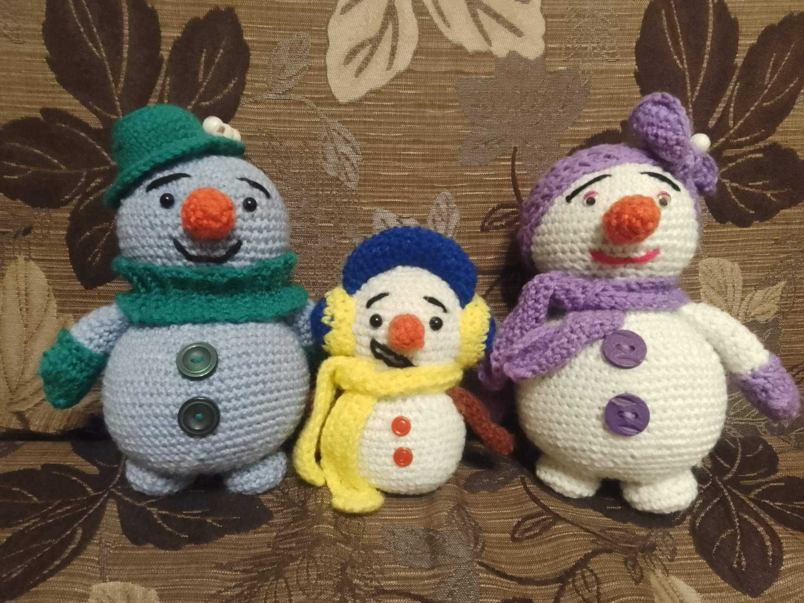 Красивые вязанные игрушки