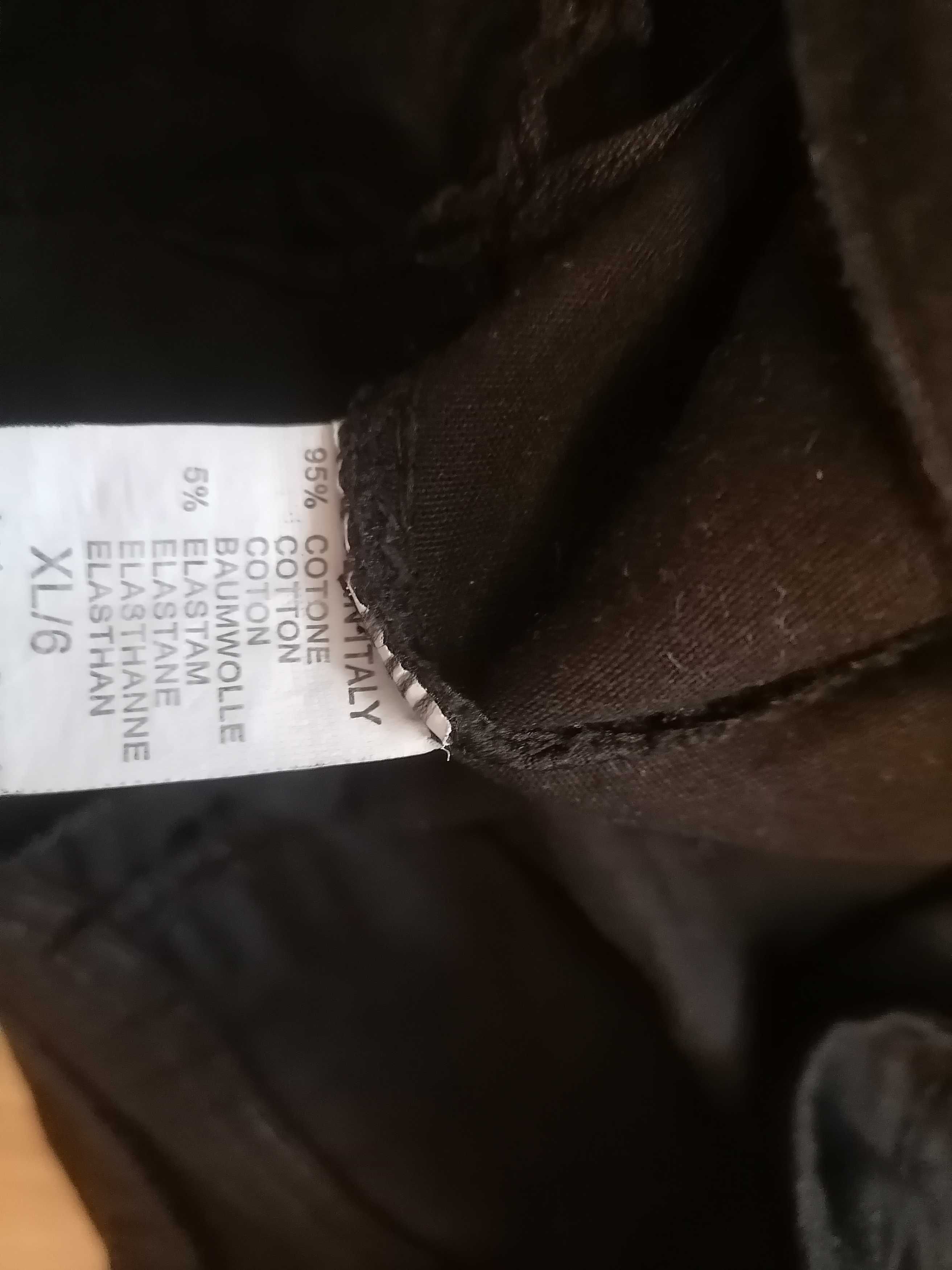 Czarne spodenki xl