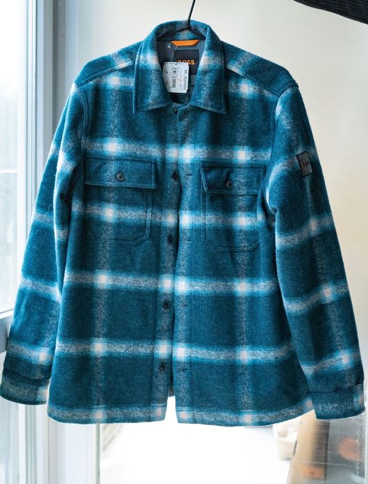 HUGO BOSS тепла сорочка осінь/зима M оригінал