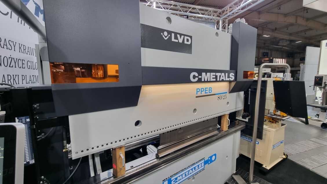 Prasa Krawędziowa LVD PPEB 80 /2500 CNC po modernizacji z gwarancją