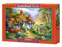 Puzzle 3000 Forest Cottage Castor, Castorland