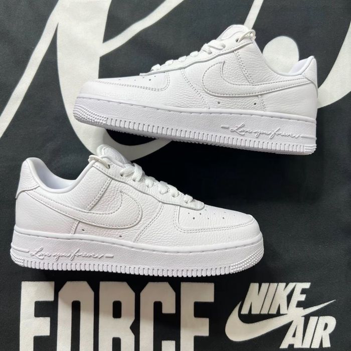 (БЕЗ ПЕРЕДОПЛАТИ)Nike Air Force Nocta найк ар аер форс нокта білі