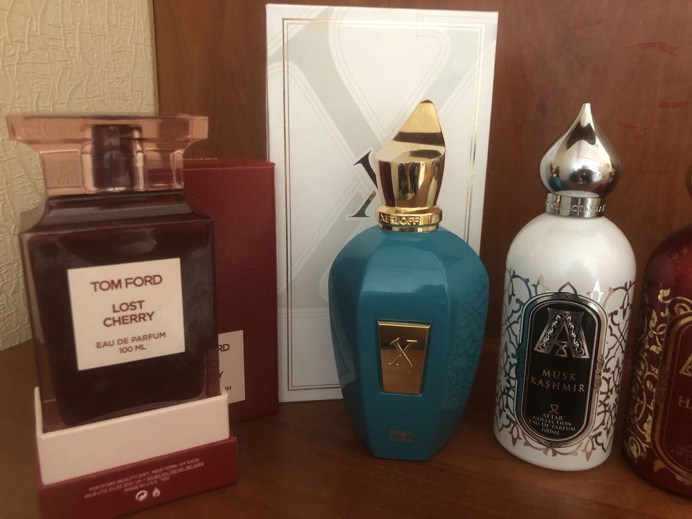 Musk Kashmir, Zarkoperfume Pink Molécule, Libre,Tom Ford та інші