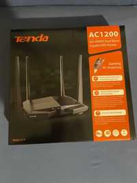 Router Bezprzewodowy Tenda AC6 AC1200 4-Anteny 3xLAN 1xWAN Czarny