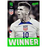 Karta Panini 198 Top Class 2024 Pulisic Winner