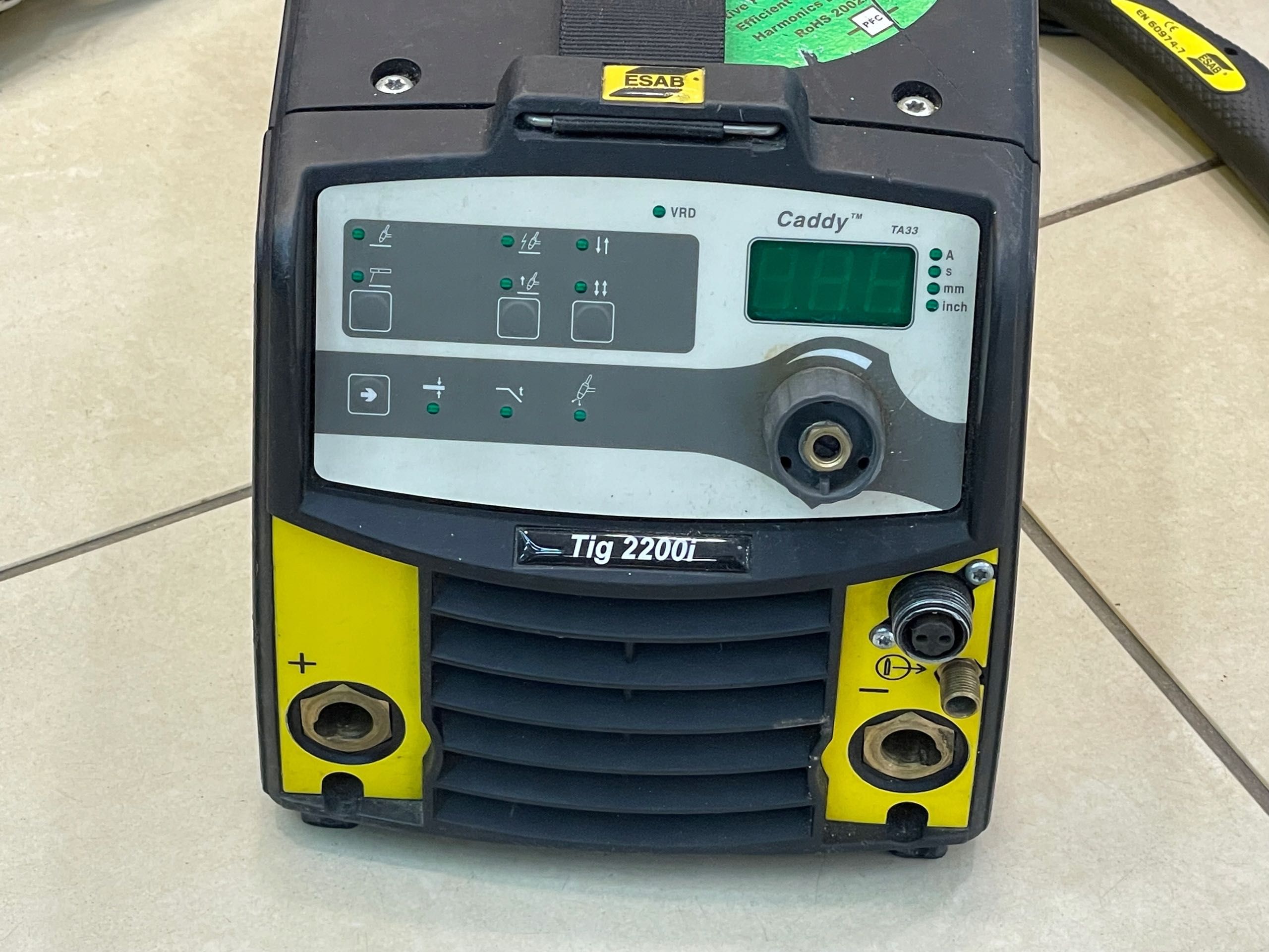 SPAWARKA Esab Caddy Tig 2200i DC