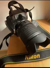 Nikon D3200 e lente
