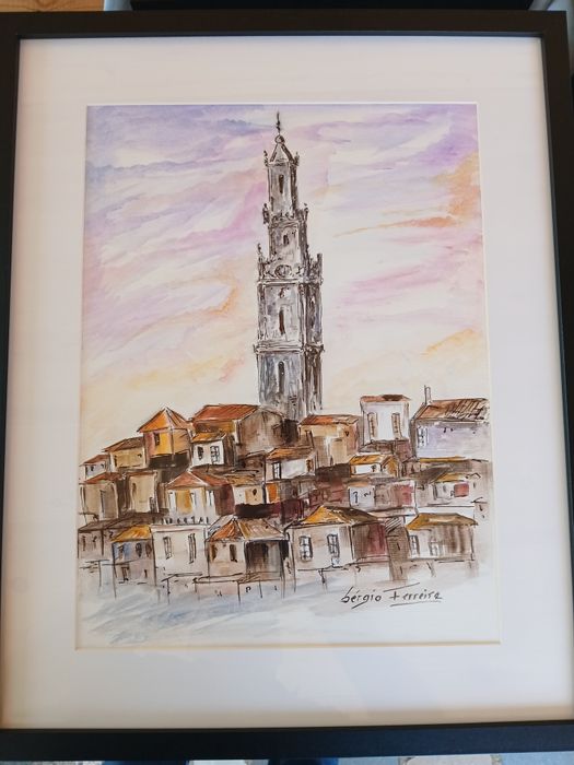 Quadro aguarela  NOVO