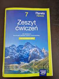 Zeszyt ćwiczeń Planeta Nowa 7