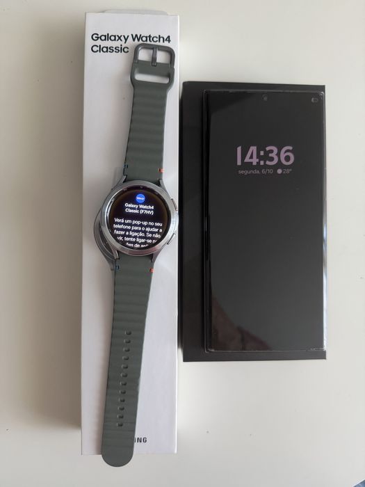 Samsung S22 Ultra/Galaxy watch classic 4(como novo)