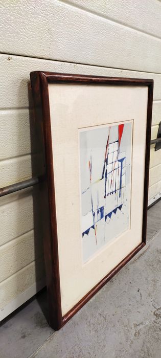 Quadro moldura madeira