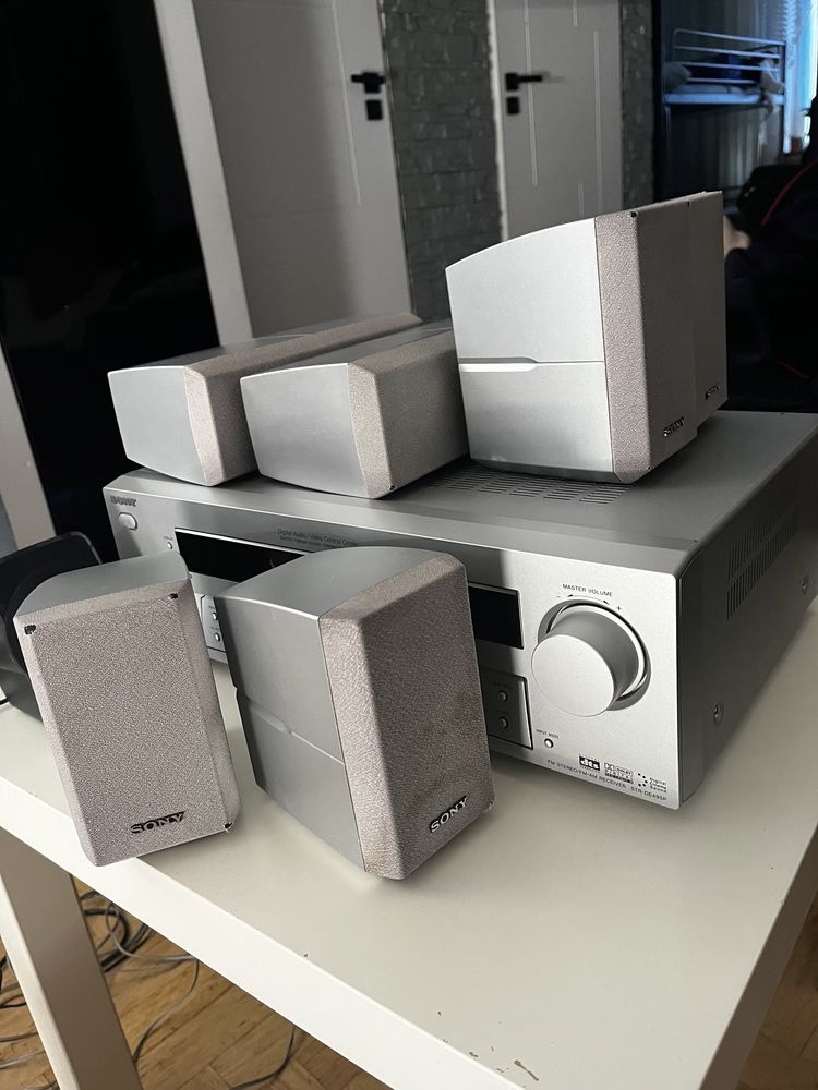 Amplituner Sony + głośniki+ subwoofer