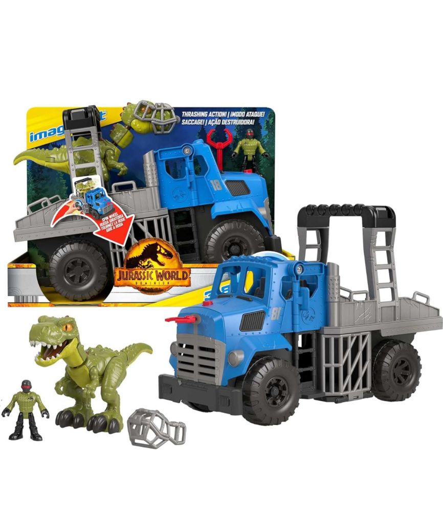 Fisher Prise Imaginext тягач з Тиранозавром