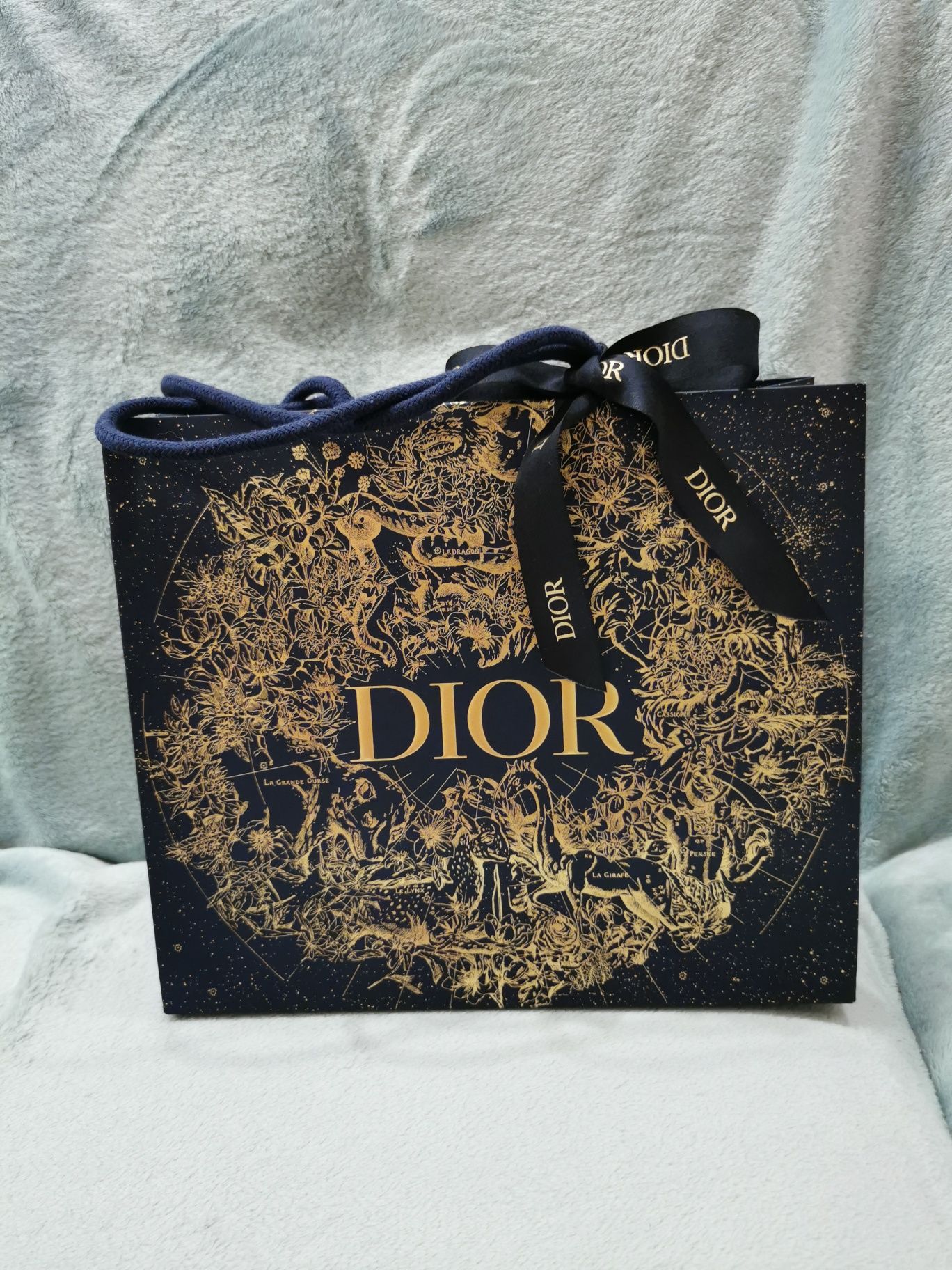 Duża torebka prezentowa Dior oryginalna unikat