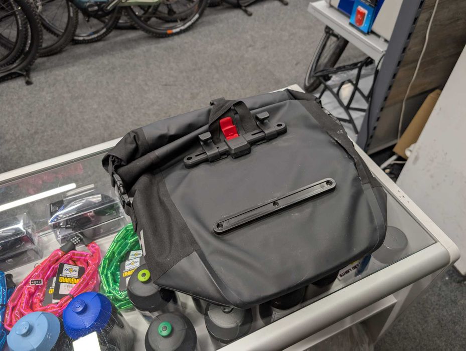 Torba rowerowa HABERLAND “H2O” – 21 l, wodoszczelna klick fix