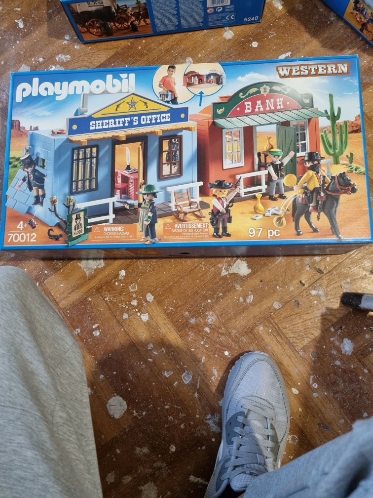 Playmobil na caixa