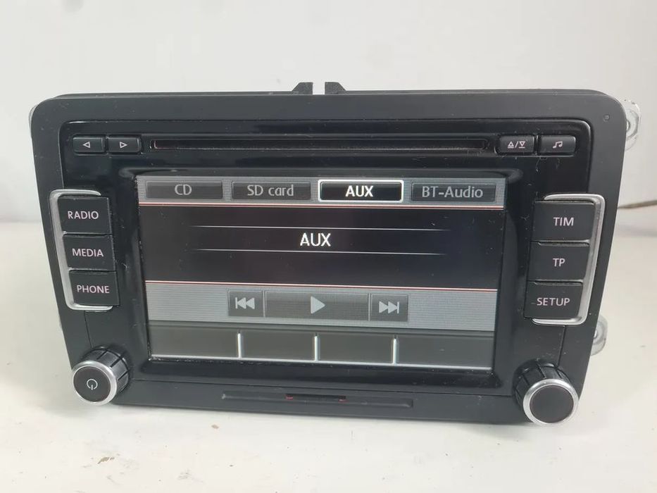radio rcd510 vw golf vi passat b7 b6 touran tiguan caddy t5 lift + kod