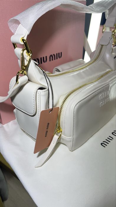 Сумка сумочка Miu Miu Nappa leather Pocket bag