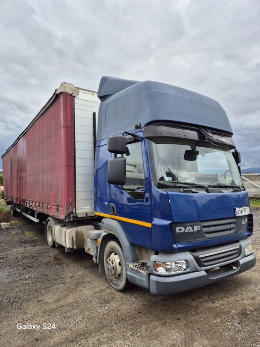 Daf lf ciągnik solo + naczepa konar